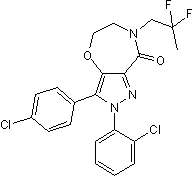 High affinity and selective CB1 antagonist