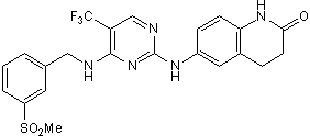 Potent and selective FAK inhibitor