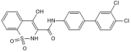 Potent microsomal prostaglandin E synthase 1 (mPGES-1) inhibitor