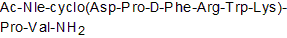 Potent and selective MC4 receptor agonist