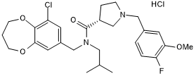 Potent prokineticin (PK) 1 and 2 receptor antagonist; antitumor; BBB penetrant