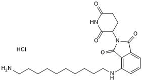 Cereblon ligand with alkyl linker and terminal amine for onward chemistry