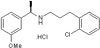 Positive allosteric modulator of human calcium-sensing receptor (CaSR)
