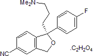 Enantiomer of escitalopram oxalate (Cat. No. 1427)