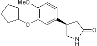 PDE4 inhibitor. More active enantiomer of rolipram (Cat. No. 0905)
