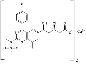 Potent HMG-CoA reductase inhibitor