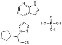 Phosphate salt of Ruxolitinib (Cat. No. 7064); potent and selective JAK1/JAK2 inhibitor