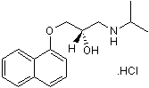 β antagonist. More active enantiomer of propranolol (Cat. No. 0624)