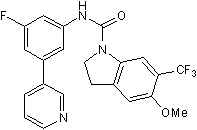 5-HT2C/2B antagonist/inverse agonist