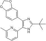 Selective inhibitor of TGF-βRI, ALK4 and ALK7