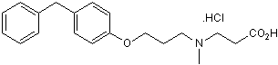 Selective inhibitor of LTA4 hydrolase