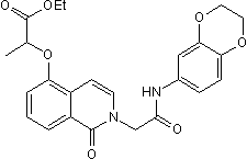 Selective steroidogenic factor-1 (SF-1, NR5A1) inhibitor