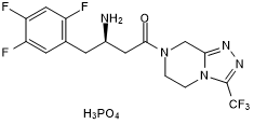 Potent and selective DPP IV inhibitor