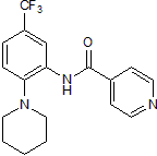 Selective SRPK1 inhibitor