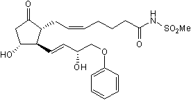 EP3 and EP1 receptor agonist