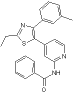 Potent p38 MAPK inhibitor; anti-inflammatory