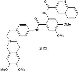 Potent P-glycoprotein (P-gp) inhibitor