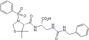 Potent α2β1 inhibitor; displays antithrombotic activity in vivo