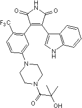 Potent JAK3 inhibitor. Also inhibits GSK-3β and PKC