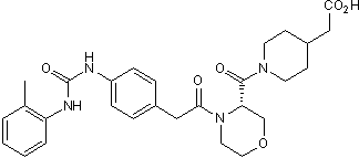 α4β1 (VLA-4) antagonist