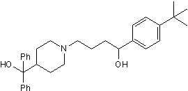 H1 antagonist. Also KV11.1 (hERG) and Kir6 (KATP) channel blocker