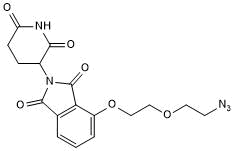 Cereblon ligand with PEG linker and terminal azide for onward chemistry