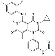 Potent and selective MEK inhibitor; orally bioavailable