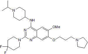 Potent and selective G9a and GLP inhibitor