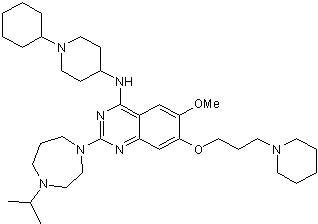 Potent and selective G9a and GLP inhibitor