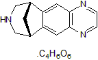 Selective α4β2 nAChR partial agonist; orally active