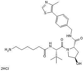 VHL ligand with alkyl linker and terminal amine for onward chemistry