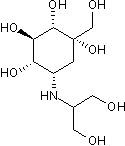 Orally active α-glucosidase inhibitor