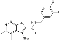 Potent and selective positive allosteric modulator of M4 receptors; orally bioavailable and brain penetrant