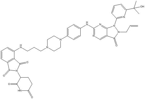 Potent and selective Wee1 Degrader (PROTAC®)