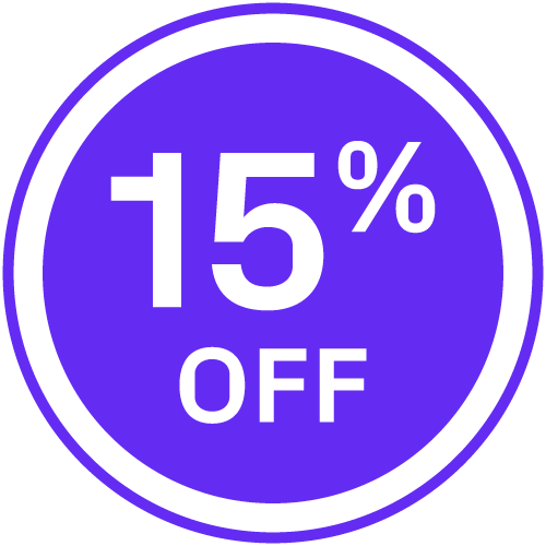 15 off icon