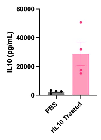 Recombinant Mouse IL-10 Protein 417-ML