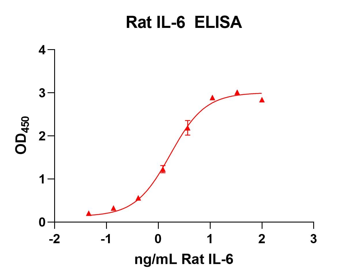 Recombinant Rat IL-6 Protein 506-RL
