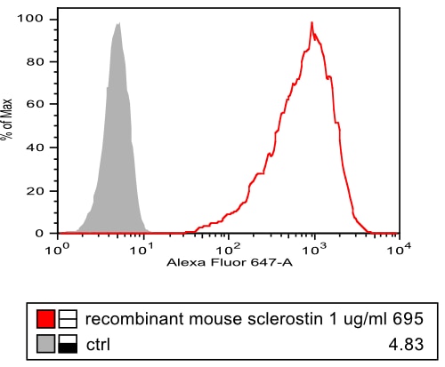 Mouse SOST/Sclerostin Antibody AF1589