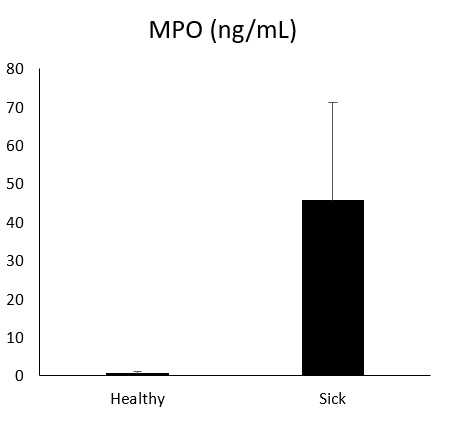Human Myeloperoxidase Quantikine ELISA Kit DMYE00B