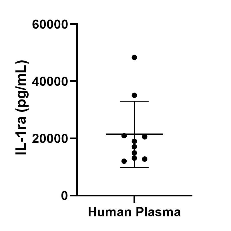 Human IL-1ra/IL-1F3 Quantikine ELISA Kit DRA00B