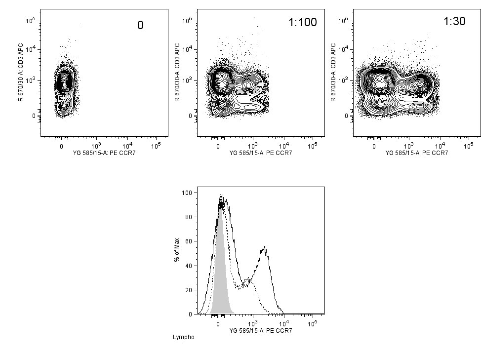 Human CCR7 PE‑conjugated Antibody FAB197P