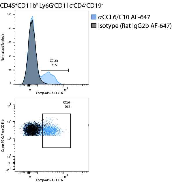 Mouse CCL6/C10 Alexa Fluor® 647-conjugated Antibody IC487R