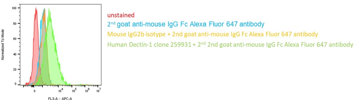 Human Dectin‑1/CLEC7A Antibody MAB1859