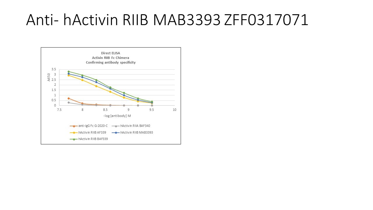 Human Activin RIIB Antibody MAB3393