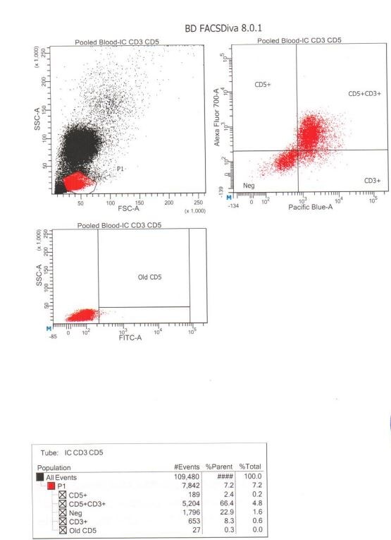 CD5 Antibody (CD5/54/F6) [Alexa Fluor® 700] NBP2-34593AF700