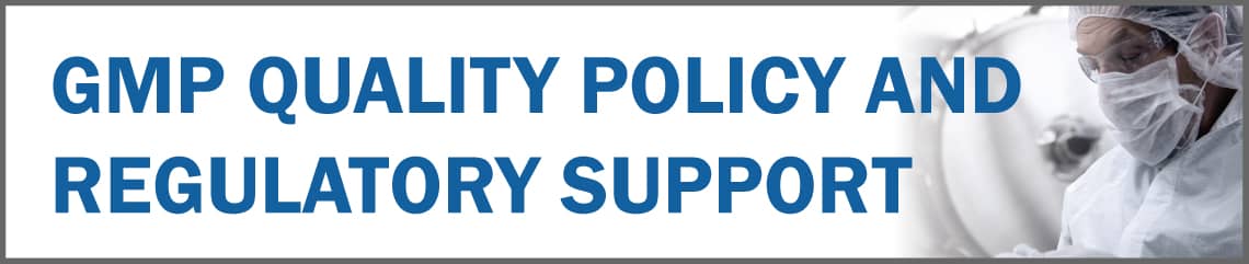 GMP Protein Quality Policy