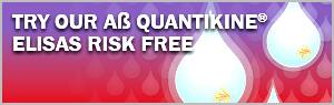 Try Our Quantikine Elisas Risk Free