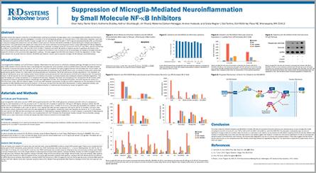 Suppression of Microglia-Mediated Neuroninflammation by Small Molecule NF-κB Inhibitors