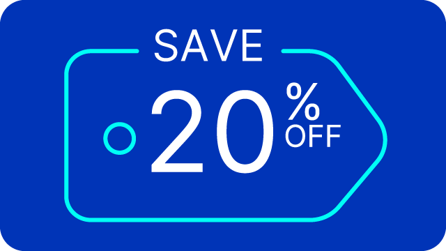 Save 20% Off Image