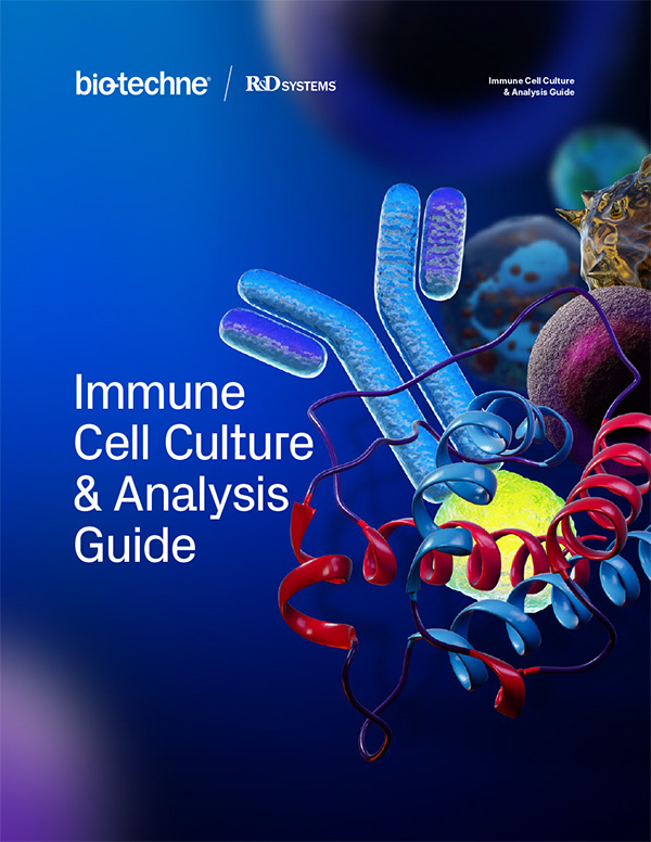 Cover of R&D Systems Immune Cell Culture & Analysis Guide